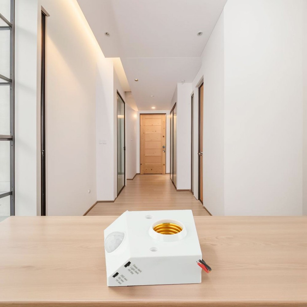 Transform Your Space with the Smart E27 Infrared Induction Lamp Socket Holder