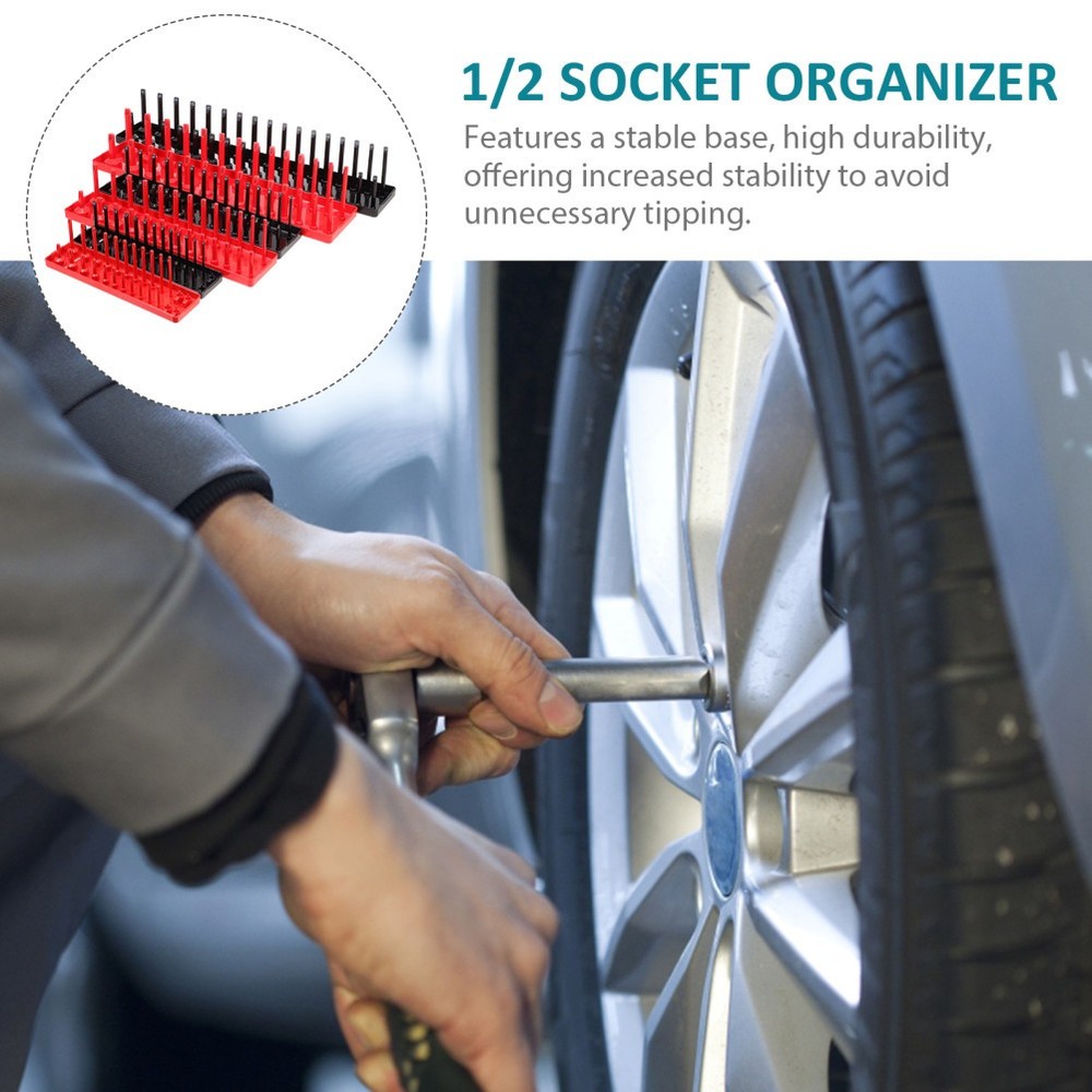 6 Pcs Socket Organizer Set Storage Tray Sockets Holders Organizers