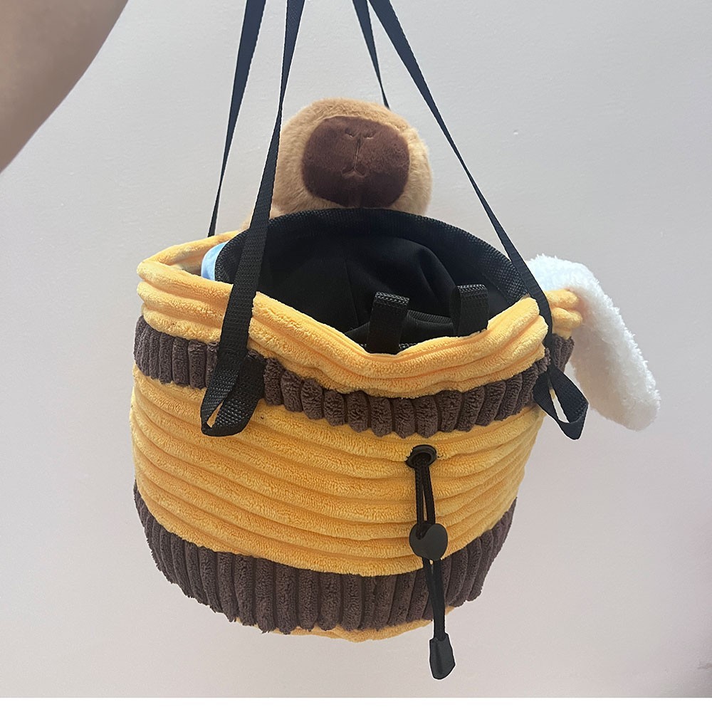 Bathing Capybara Bouldering Bag Chalk Bucket