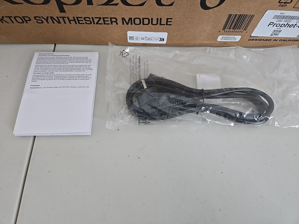 Prophet-6 Module Desktop (Sequential Dave Smith Instruments) DSI-386R