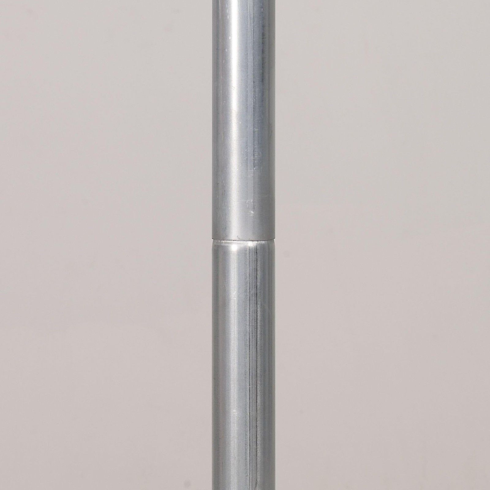 Steel Outdoor Clothesline Single T-Post, Silver