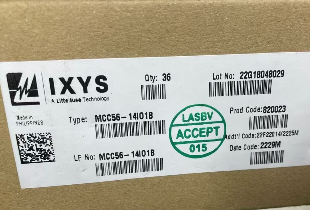 1PCS IXYS MCC95-08IO1B Thyristor Modules Thyristor/Diode Modules 800-1800V New