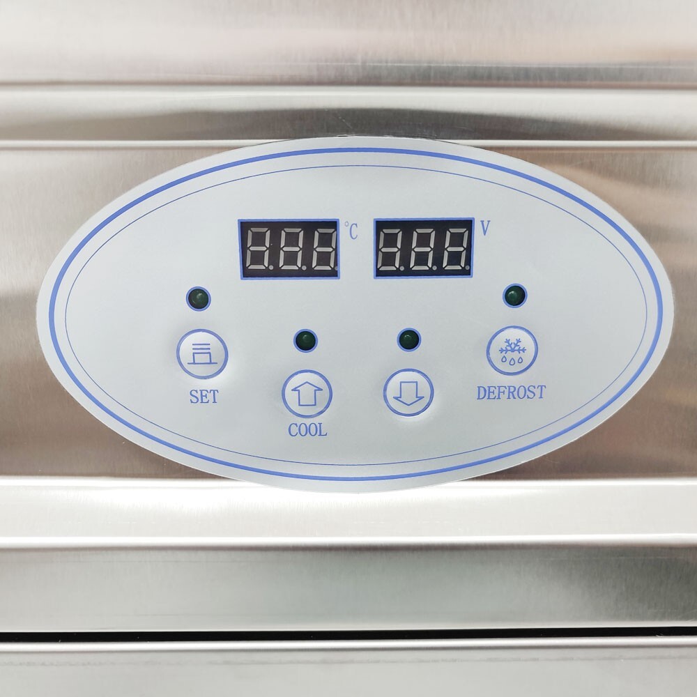 19*19in 110V Commercial Square Rolled Ice Cream Maker Frozen Yogurt Machine