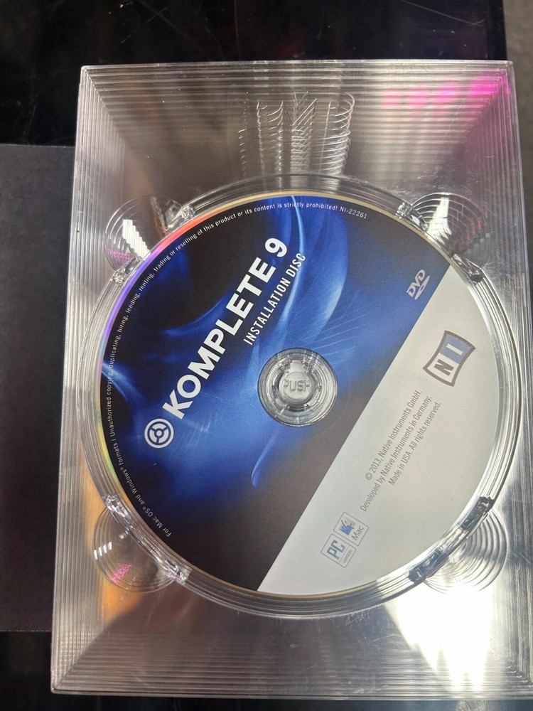 Komplete 9 Instruments And Effects Collection (no serial number)