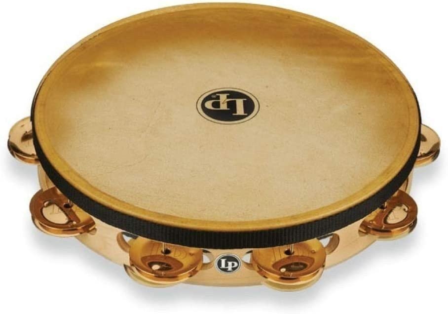 PRO 10 SGL ROW HEAD TAMBOURINE-BRONZE