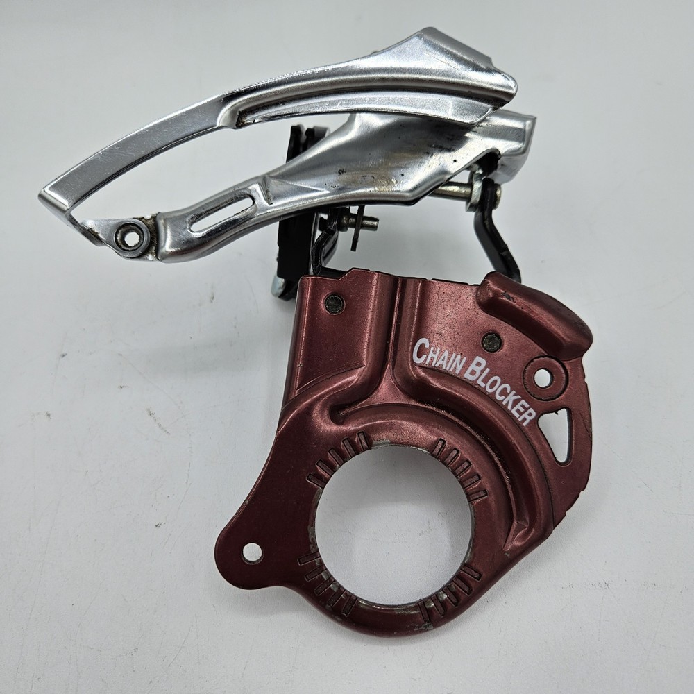 Shimano C-101 Triple MTB Front Derailleur, E-Type Bottom Bracket Mount, Dualpull