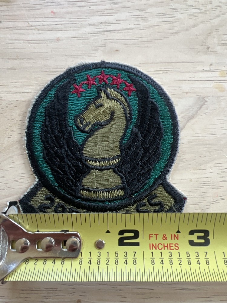 US Air Force 2955th Combat Logistics Support Squadron Patch USAF subdued