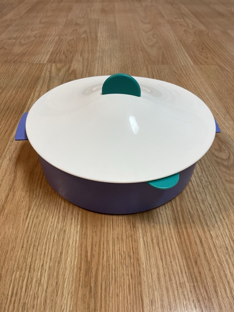Tupperware Micro-Steamer 3pc Microwave Steamer Vegetable Cooker 3066a-2
