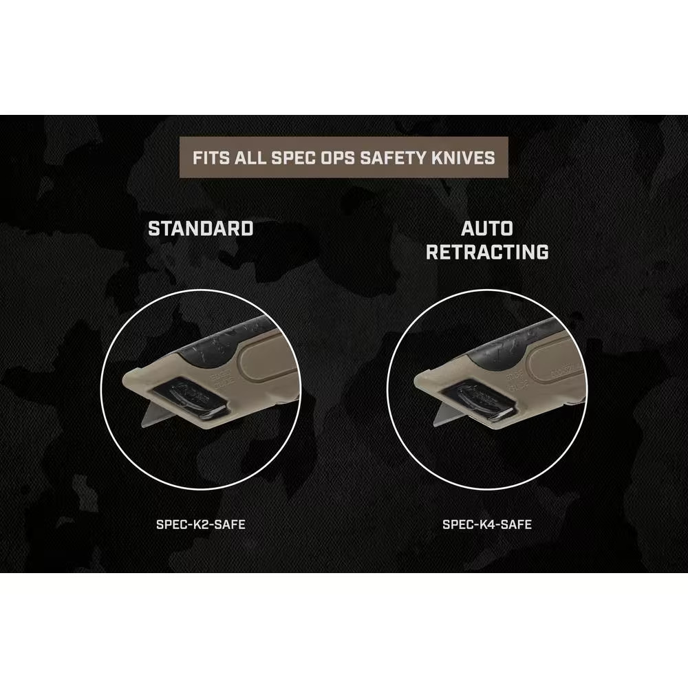 Safety Knife Blade Replacement, 10-Pack