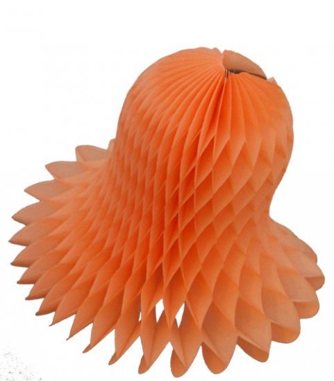 9" Honeycomb Tissue Wedding Bells (6-pack) by Devra Party