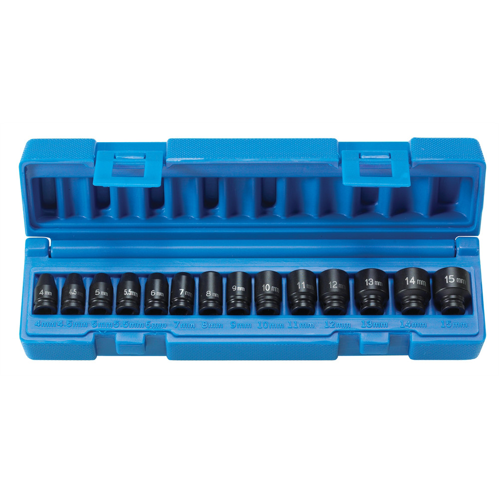 1/4"DR SURF 14PC Grey Pneumatic 9714M