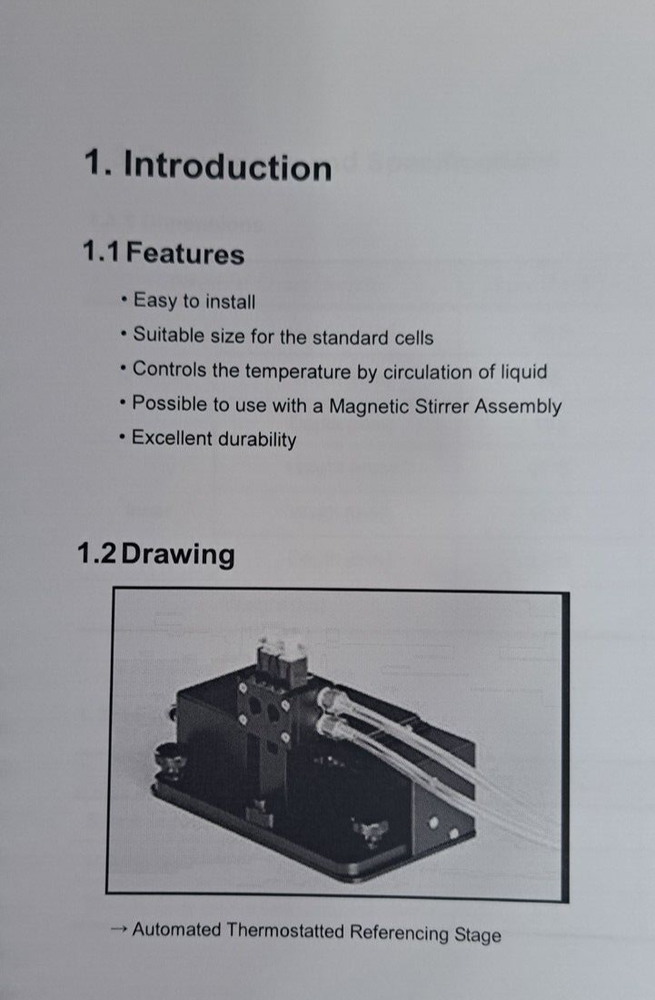 Thermo Scientific SA-601 Evolution Automated Thermostatted Referencing Stage
