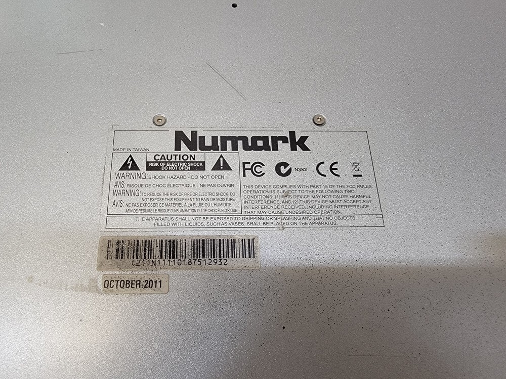 Numark NS6 4-Channel DJ Controller UNTESTED FOR PARTS