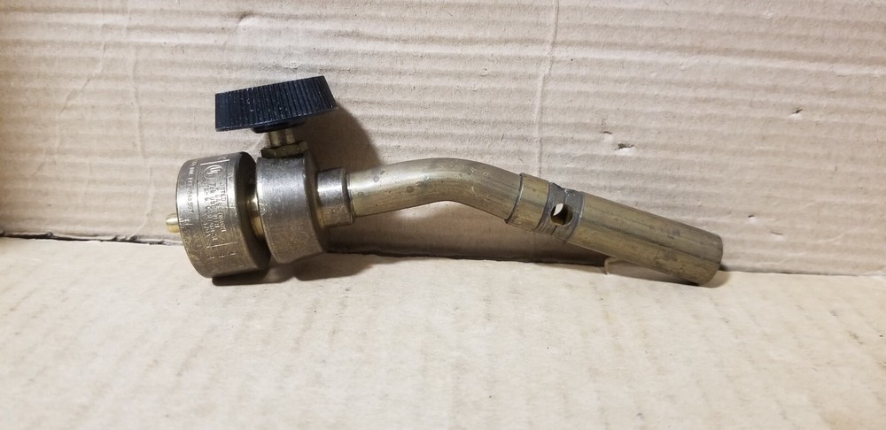 BernzOmatic Model UL 2317 Brass Torch Head Working , VGC