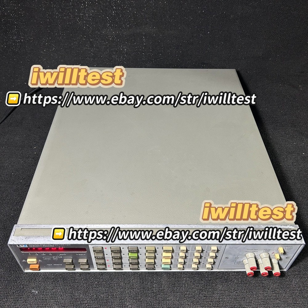 1 PCS HP 3456A Digital Voltmeter Hewlett-Packard *IW