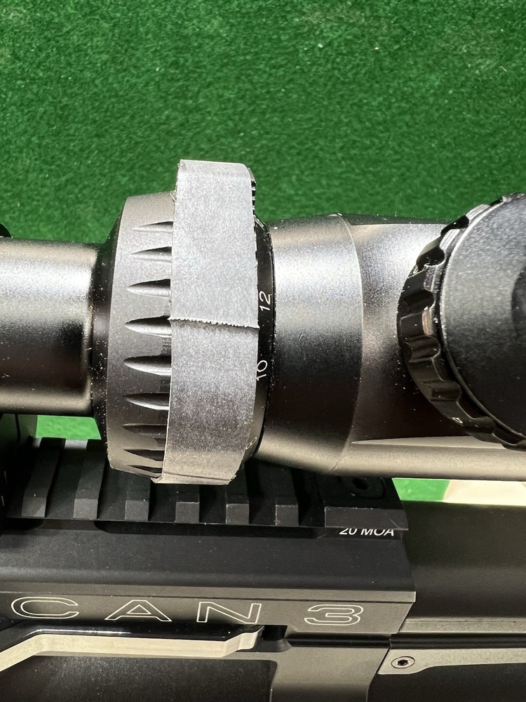 Old Snipers Hack, Adjustable Scope Throw Lever (Pair) Plastic, Black