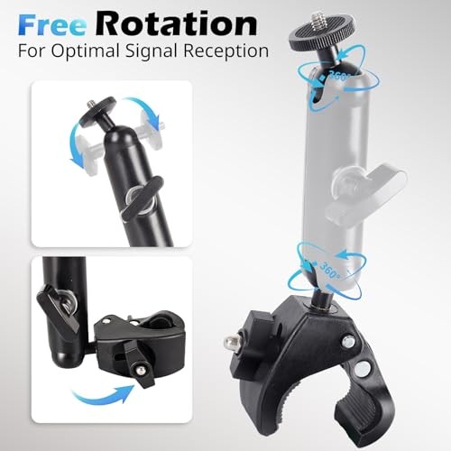 Starlink Mini Mount (Old Version), Adjustable Accessories for Clamp Mount