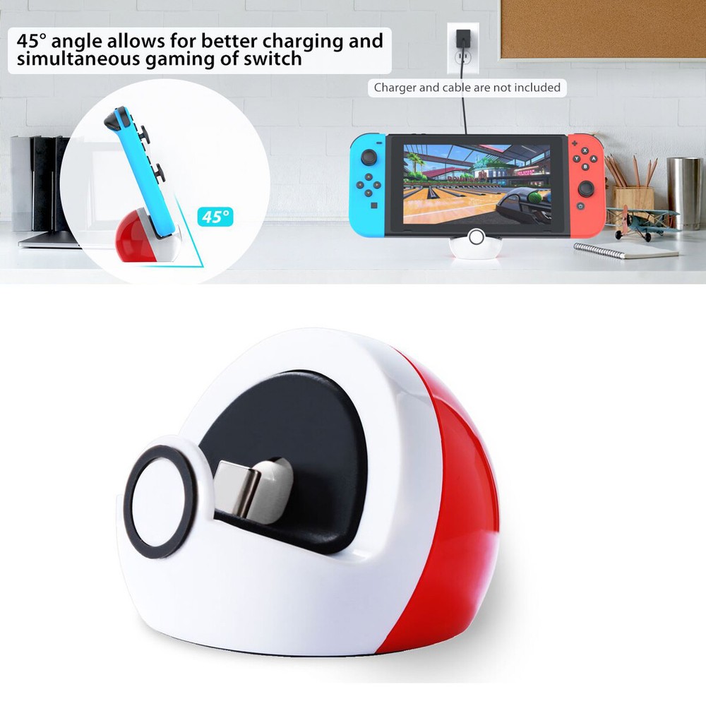 Tiny Charging Stand For w/USB Nintendo Switch/Switch Lite/OLED Charging Stand