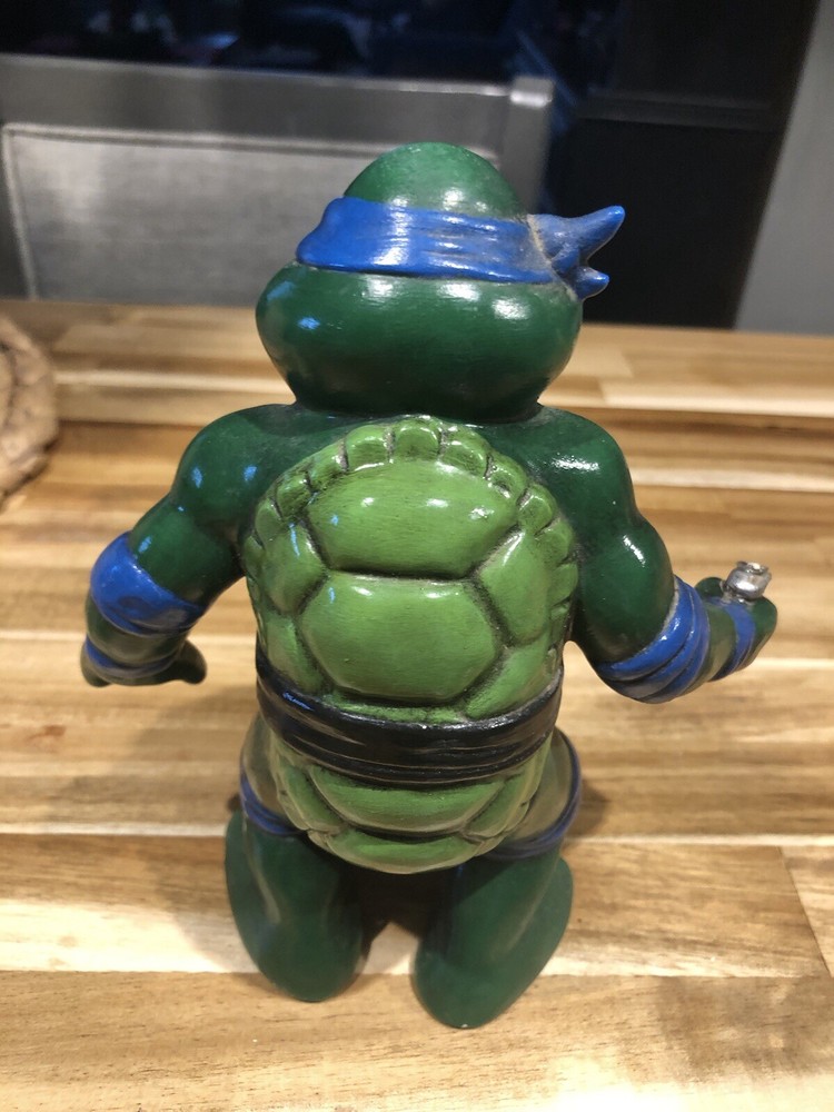 1990 Ceramic Hand Painted Ninja Turtle 7” Tall