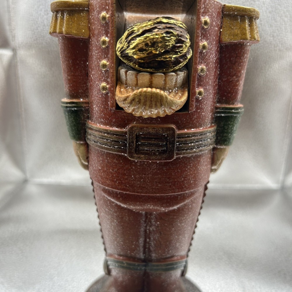 Vtg Nutcracker Resin 12” Tall Figurine￼