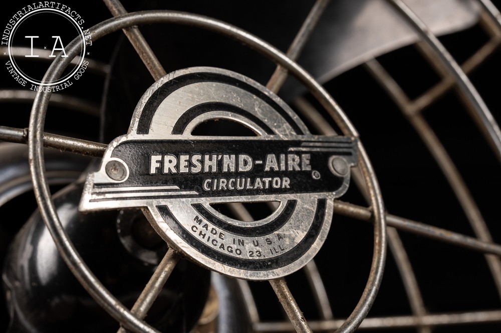 Vintage Fresh'nd-Aire Table Fan