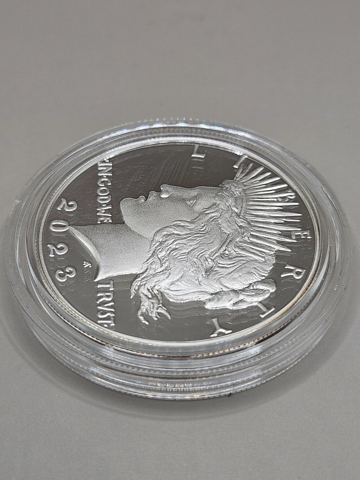 2023 Peace Silver Dollar Proof - OGP Box & COA (23XL)