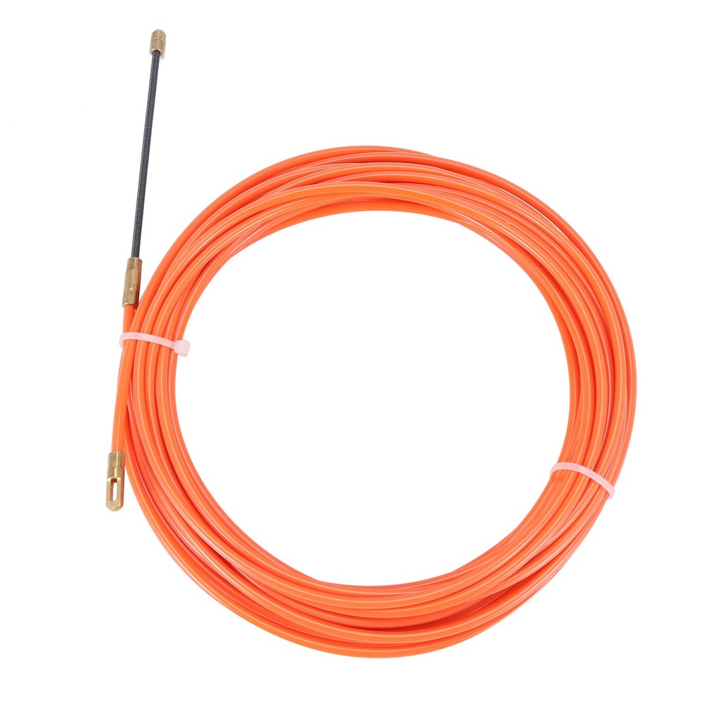 4Mm 10 Meter Orange Guide Device Nylon Electric Cable Push Pullers Duct9911