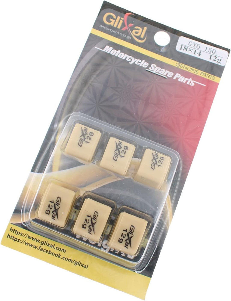 18X14Mm High Performance Polygon Variator Sliders, Racing Sliding Roller Weights