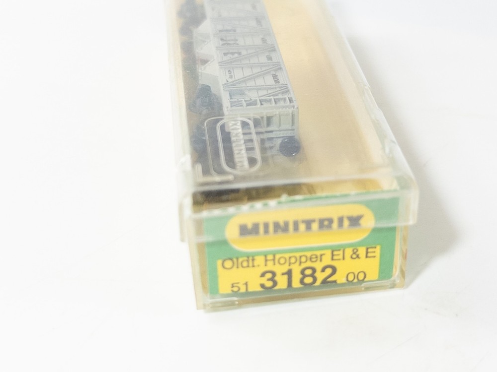 MINITRIX EJ&E Old Time Hopper Car, N-Gage, 3182 in Box, GR8