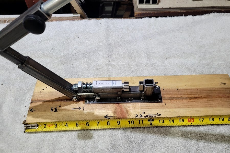 Table Top Black Walnut Nut Cracker - Unpainted