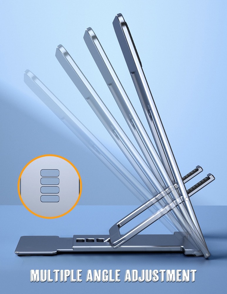 2Pack Phone Holder Foldable Adjustable Multi-Angle Cell Phone Stand for iPhone