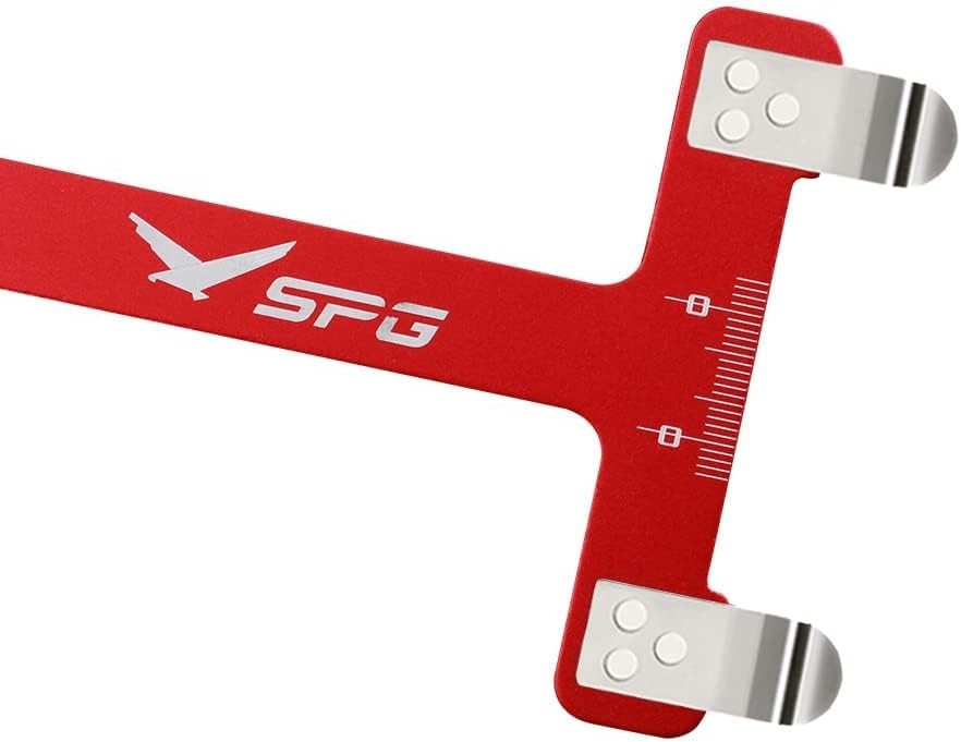 Archery Bow Square Nocking Point Pliers Kit T-Shape Ruler String Tuning Tool Set