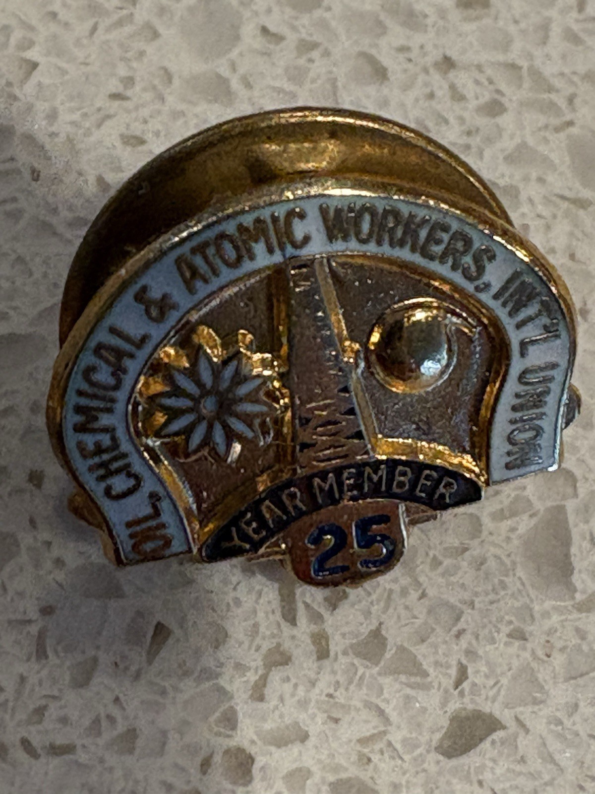 Vintage International Union Oil Chemical & Atomic Workers 10,20,25, & 30