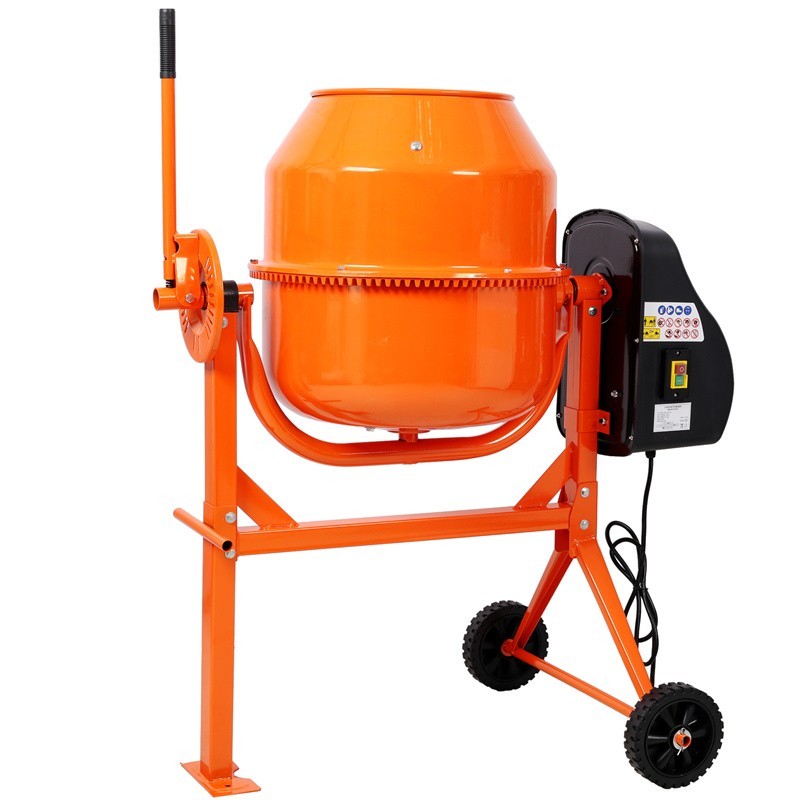 4.2Cu. Ft Electric Cement Mixer Portable Concrete Mixer Machine for Fodder