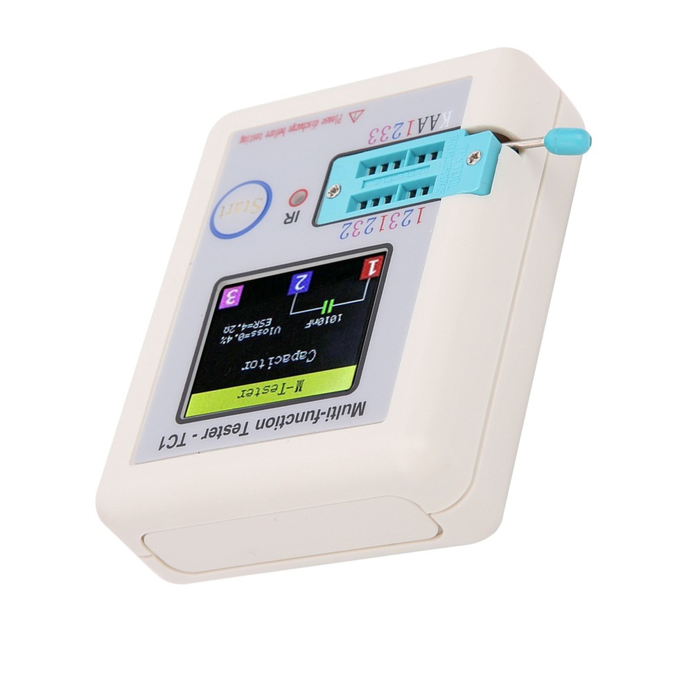 Multifunction Transistor Tester Portable Operation For Electronics Hobbyist Use