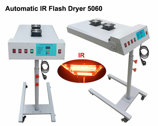CA-PICKUP 220V 20" x 24" Automatic IR Flash Dryer with Sensor PLC Control System