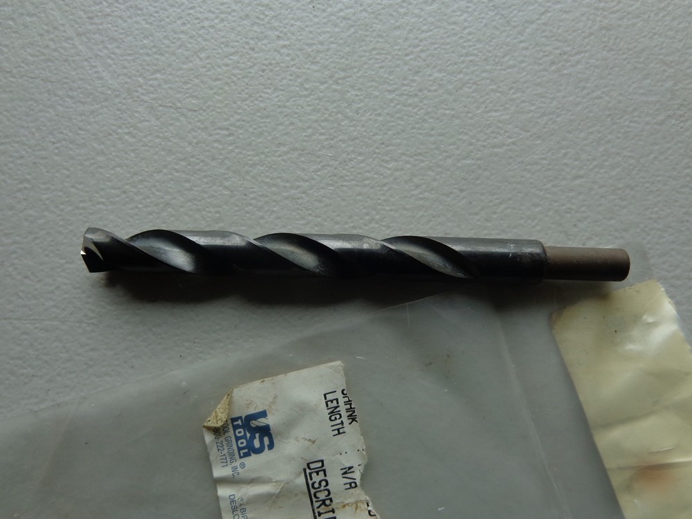 US TOOL 1/2 " HIGH SPEED STEEL 135 SPLIT POINT REDUCED SHANK