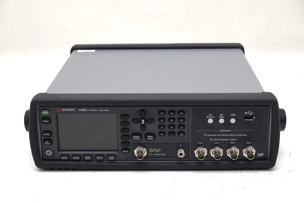 Keysight Technologies E4980A Precision LCR Meter; 20 Hz to 2 MHz