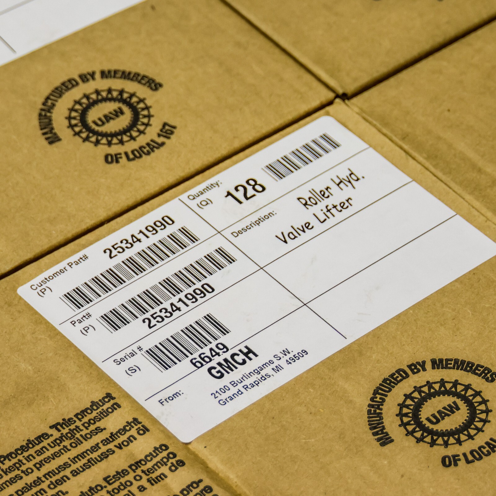 Delphi LS7 Lifters and Guide Trays 4.8 5.3 5.7 6.0 6.2 7.0 GM LS LS1 LS2 LS3 LQ4