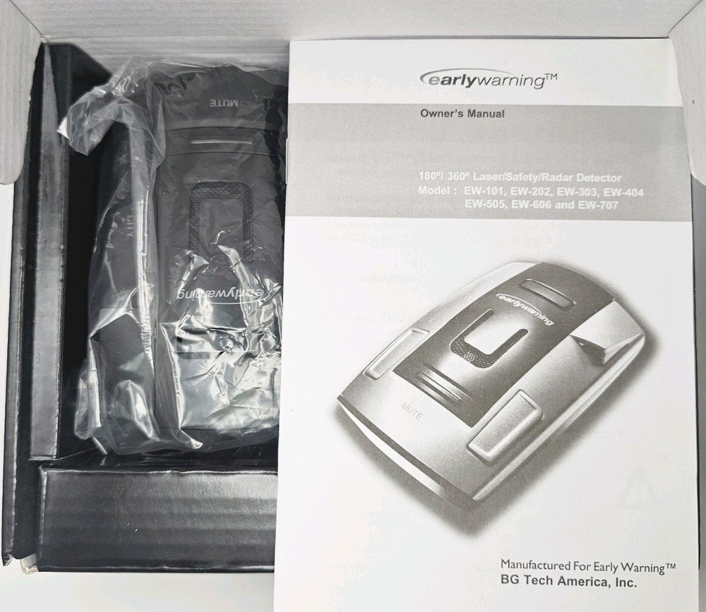 Early Warning Radar/Laser Detector EW-101