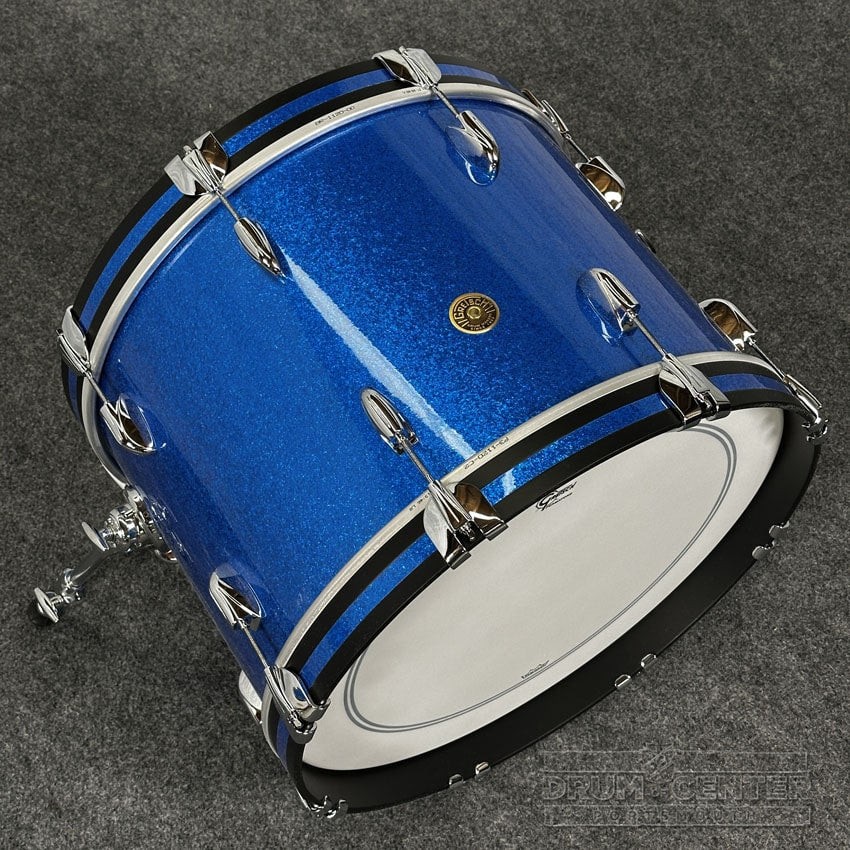 Gretsch Broadkaster 3pc Drum Set 20/12/14 Blue Sparkle