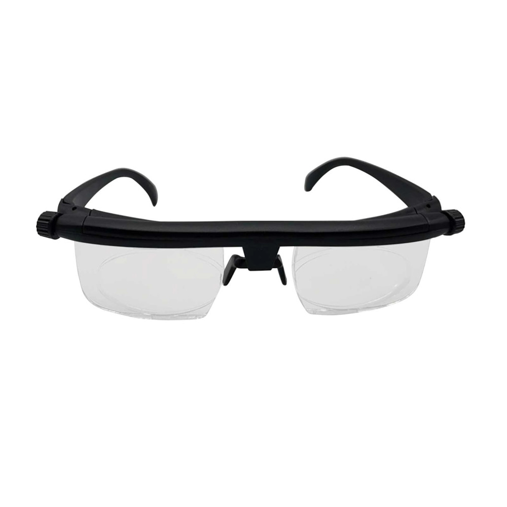Dial Adjustable Glasses Variable Focus For Reading Distance Vision Eyeglasses ne