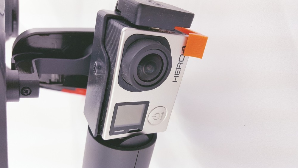 3DR SOLO GIMBAL Modified CAMERA CLIP Orange