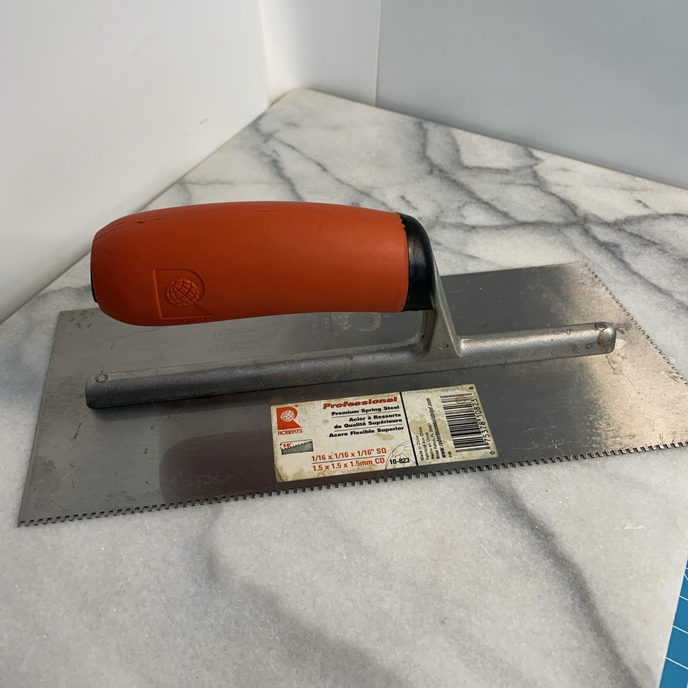 Cut Back Notched 10deg Trowel