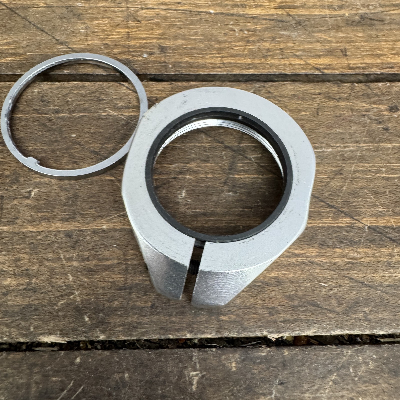 Odyssey Toro Pro 1 1/8 Threaded Headset 34mm 90s MTB Silver NOS Needle Bearings