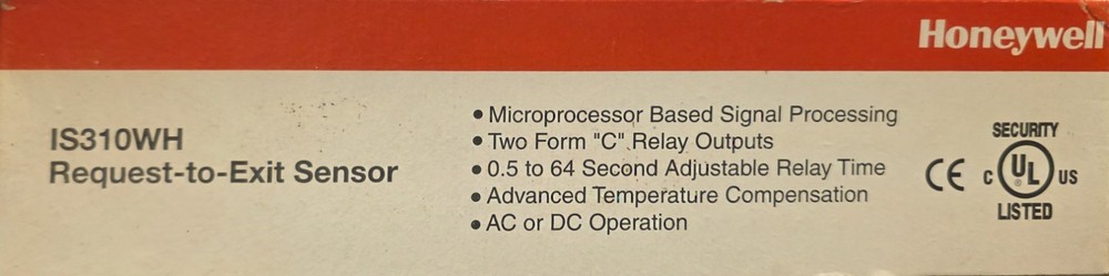 Honeywell IS310WH Request to Exit Passive Infrared Sensor - White