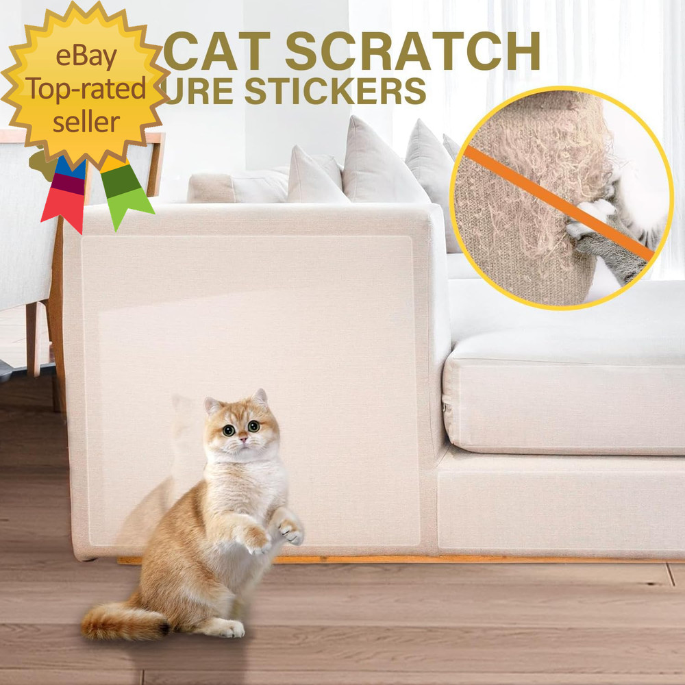 Door Protector from Dog Scratching Cat Scratch Door Frame Single Side Adhesive