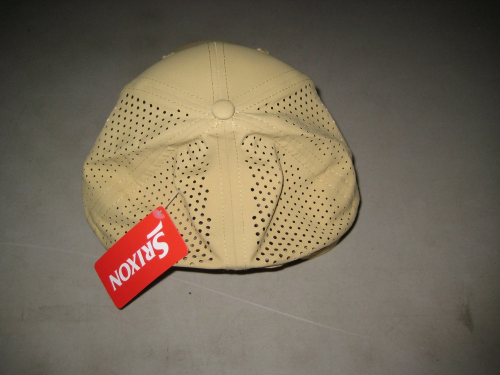 BRAND NEW Srixon SRX Circle Performance Golf cap hat Lt Brown