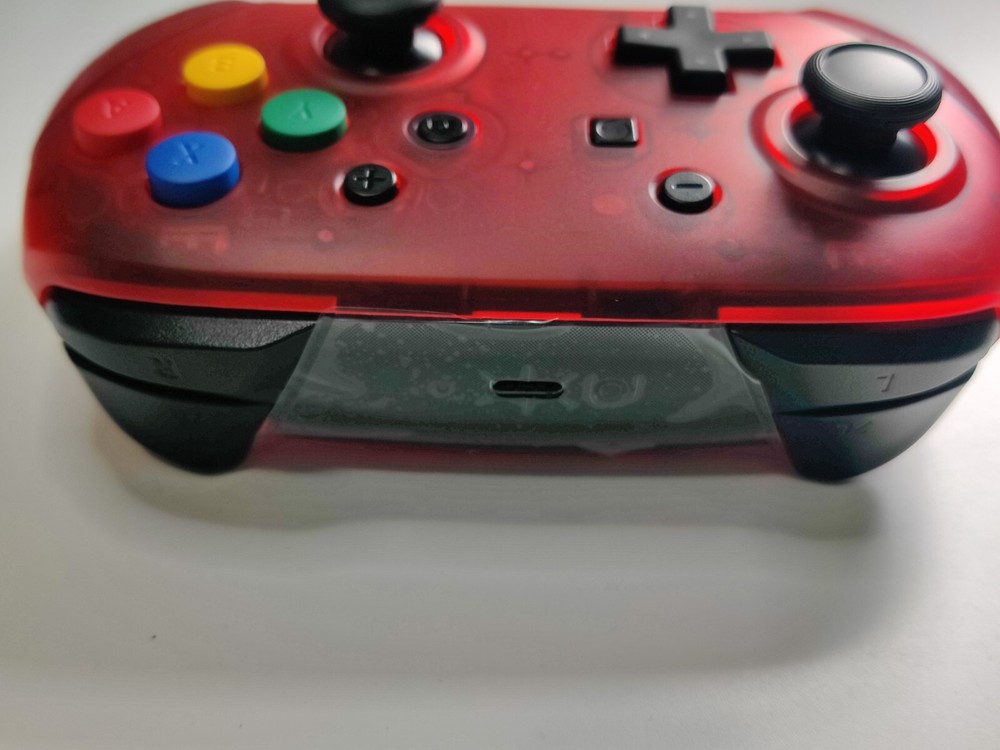 N64 Watermelon Dream: Custom Nintendo Switch Pro Controller with Colorful Button