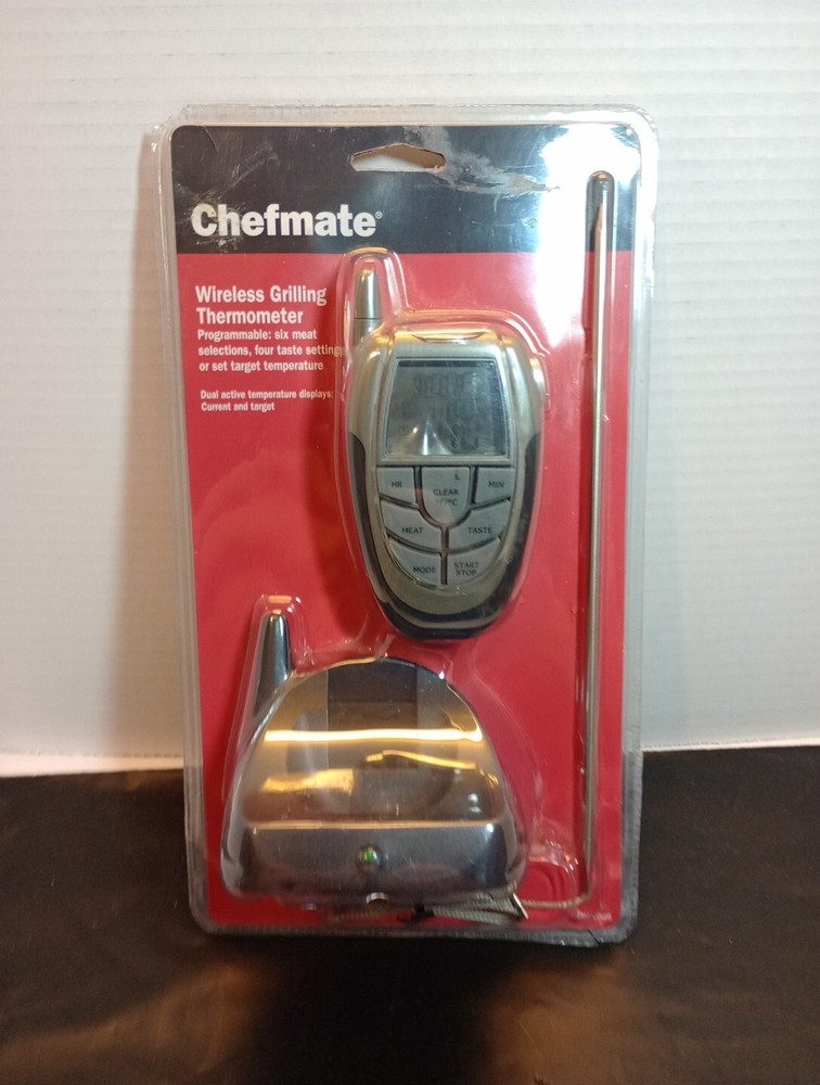 Chefmate Wireless Grilling Thermometer - Programmable